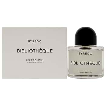 Amazon.com : Byredo Bibliotheque EDP Spray Unisex 1.6 oz